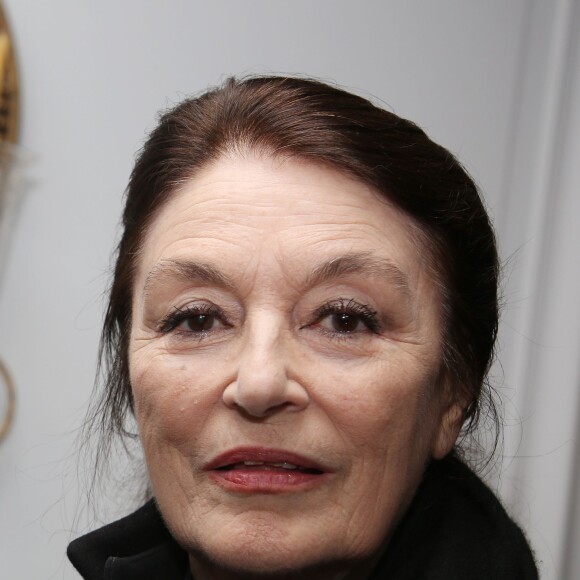 Exclusif - Anouk Aimée - Lancement du Calendrier Olfactif 2016 en présence des artistes dans la boutique Quintessence de Valentine Pozzo di Borgo à Paris, le 3 décembre 2015. Deux euros seront reversés par bougie à l'association Mécénat Chirurgie Cardiaque. © Denis Guignebourg/Bestimage