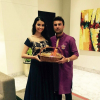 Adrian Mutu et sa nouvelle femme Sandra Bachici en Inde - 2015