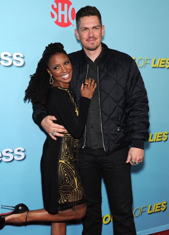 Shanola Hampton et Steve Howey - Soirée de présentation des nouvelles saisons des séries "Shameless" et "House of Lies" à Los Angeles, le 5 janvier 2015.