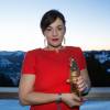 Exclusif - Delphine Remy- Boutang lors des Trophées des Femmes en Or 2015 à Avoriaz, le 12 décembre 2015. No Web No Blog pour la Suisse et la Belgique12/12/2015 - Avoriaz