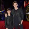 Romeo Beckham et son frère Brooklyn Beckham - Première européenne de "Star Wars : Le réveil de la force" au cinéma Odeon Leicester Square de Londres le 16 décembre 2015.