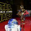 Première européenne de "Star Wars : Le réveil de la force" au cinéma Odeon Leicester Square de Londres le 16 décembre 2015.