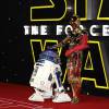 Première européenne de "Star Wars : Le réveil de la force" au cinéma Odeon Leicester Square de Londres le 16 décembre 2015.