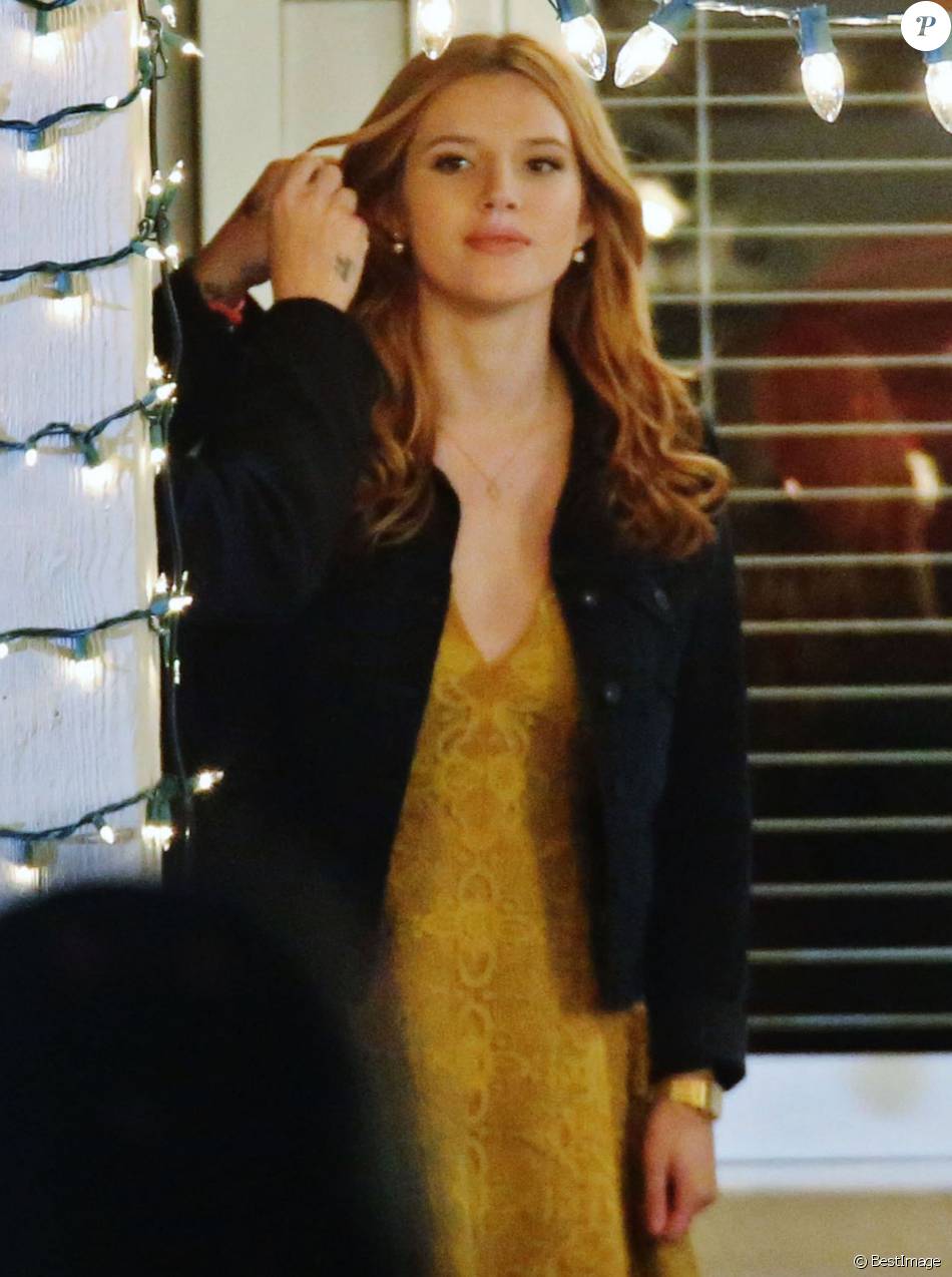 Bella Thorne Films Et Programmes Tv Exclusif - Bella Thorne et Patrick Schwarzenegger sur le tournage de