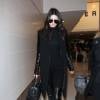 Kendall Jenner arrive à l'aéroport de LAX à Los Angeles, le 14 novembre 2015