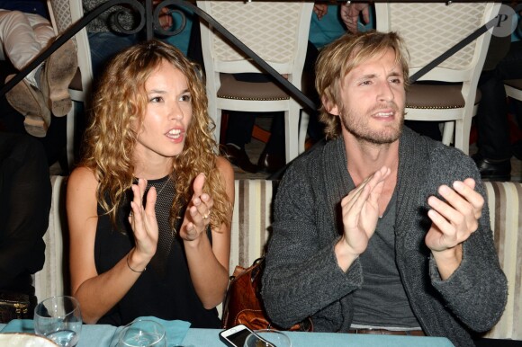 Exclusif - Philippe Lacheau et sa compagne Elodie Fontan - Inauguration du Club-Restaurant "L'Arc Courchevel" au coeur des Trois Vallées à Courchevel, le 17 décembre 2015. © Rachid Bellak/Bestimage