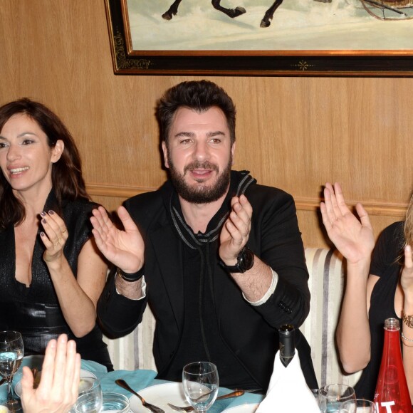 Exclusif - Aure Atika, Michaël Youn et sa compagne Isabelle Funaro - Inauguration du Club-Restaurant "L'Arc Courchevel" en association avec le restaurant "Caviar Kaspia Courchevel" au coeur des Trois Vallées à Courchevel, le 17 décembre 2015. © Rachid Bellak/Bestimage