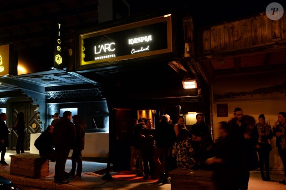 Exclusif - Ambiance - Inauguration du Club-Restaurant "L'Arc Courchevel" au coeur des Trois Vallées à Courchevel, le 17 décembre 2015. © Rachid Bellak/Bestimage