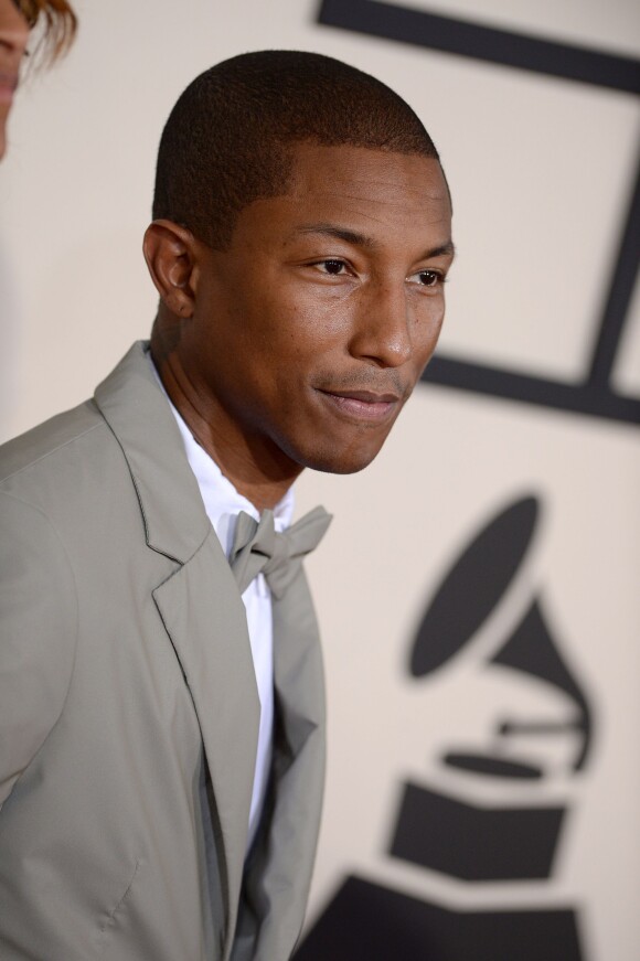Pharrell Williams - 57e édition des Grammy Awards au Staples Center. Los Angeles, le 8 février 2015.