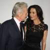 Michael Douglas et Catherine Zeta Jones lors de la soirée "Mica and Ahmet Ertegun Atrium at Jazz" au Lincoln Center à New York le 17 décembre 2015