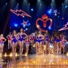Les 31 Miss défilent en Super Woman, lors de l'élection Miss France 2016 le samedi 19 décembre 2015 sur TF1
