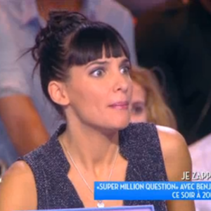 Erika Moulet, dans Touche pas à mon poste sur D8, le vendredi 18 décembre 2015.
