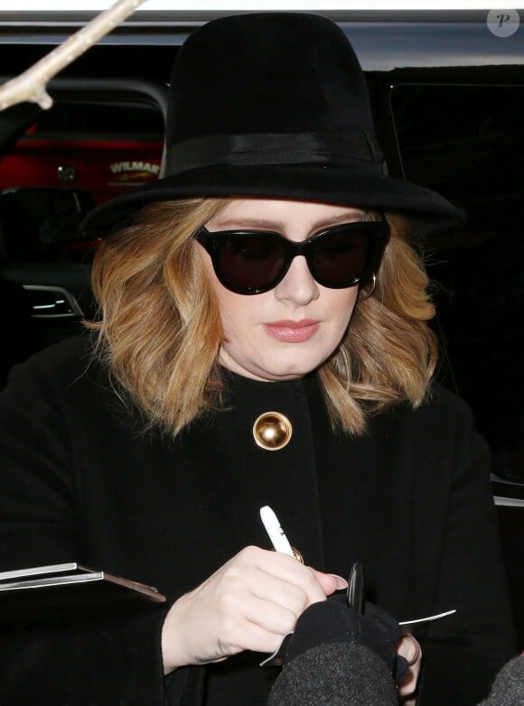 Adele sighting in New York City, NY, USA on November 24, 2015. Photo by DDNY/Broadimage/ABACAPRESS.COM25/11/2015 - New York City
