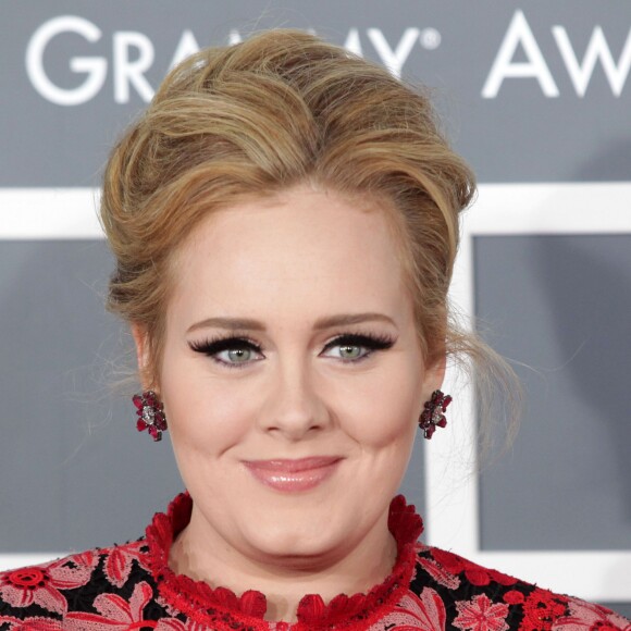 Adele aux Grammy Awards 2013.