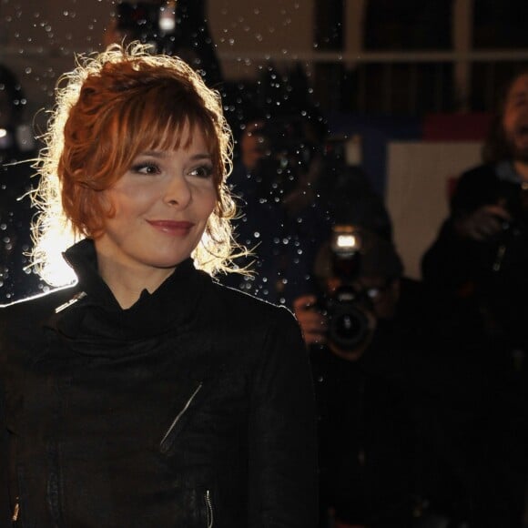 Mylene Farmer à Cannes, le 28 janvier 2012.