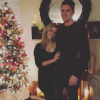 La star de la série Pretty Little Liars, Sasha Pieterse et son amoureux Hudson Sheaffer se sont fiancés le 23 décembre 2015. Photo publiée sur le compte Instagram d'Hudson Sheaffer au mois de décembre 2015.