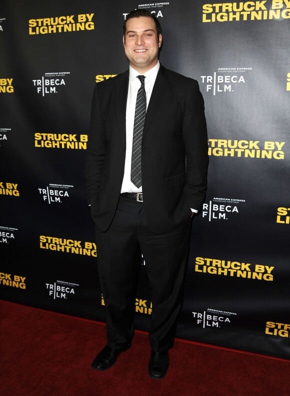 Max Adler à la première de Struck By Lightning à Los Angeles, le 6 janvier 2013