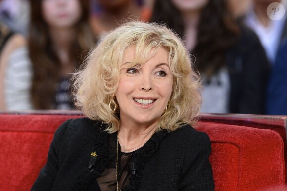 Maryse Wolinski - Enregistrement de l'émission "Vivement Dimanche" à Paris le 21 Décembre 2015 et qui sera diffusée le 27 Décembre 2015.