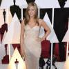 Jennifer Aniston - People à la 87ème cérémonie des Oscars à Hollywood, le 22 février 2015.