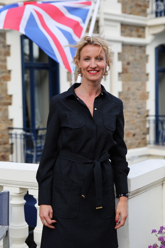 Exclusif - Alexandra Lamy, membre du jury de l'édition 2015 du Festival du Film Britannique de Dinard, le 2 octobre 2015. 