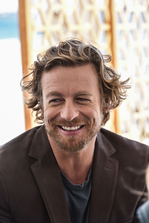 Simon Baker à Cannes, le 16 mai 2015.