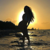 Alexa Ray Joel (fille de Christie Brinkley et Billy Joel) en vacances sur les îles Turques-et-Caïques. Décembre 2015.
