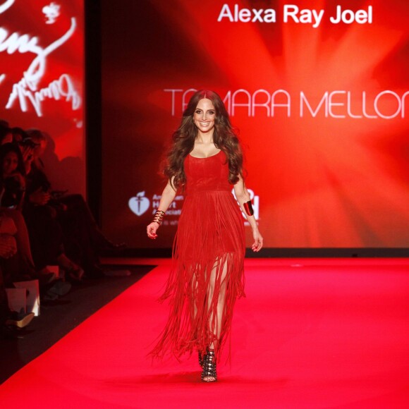 Alexa Ray Joel défile au Lincoln Center à New York, le 12 février 2015.