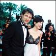Elsa Zylberstein et Antoine de Caunes au Festival de Cannes en 2000
