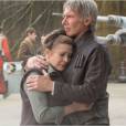 Carrie Fisher et Harrison Ford dans Star Wars - Le Réveil de la Force.