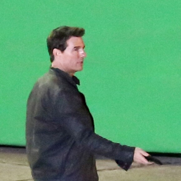 Exclusif - Tom Cruise sur le tournage du film "Jack Reacher : Never Go Back" à la Nouvelle-Orléans, le 11 décembre 2015. © CPA/Bestimage