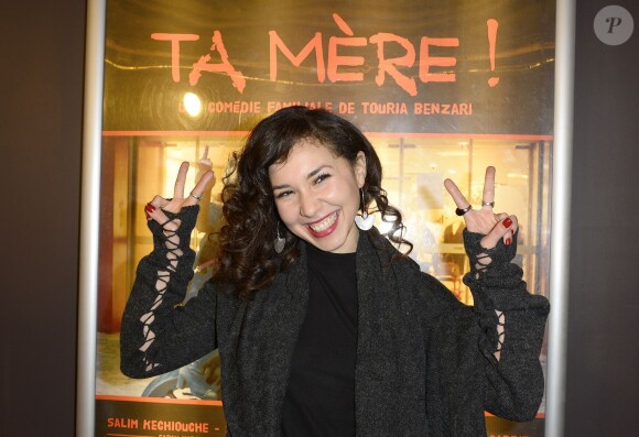 Sofia Manousha - Avant première du film "Ta mère" au Cinéma des Cinéastes à Paris le 29 décembre 2015