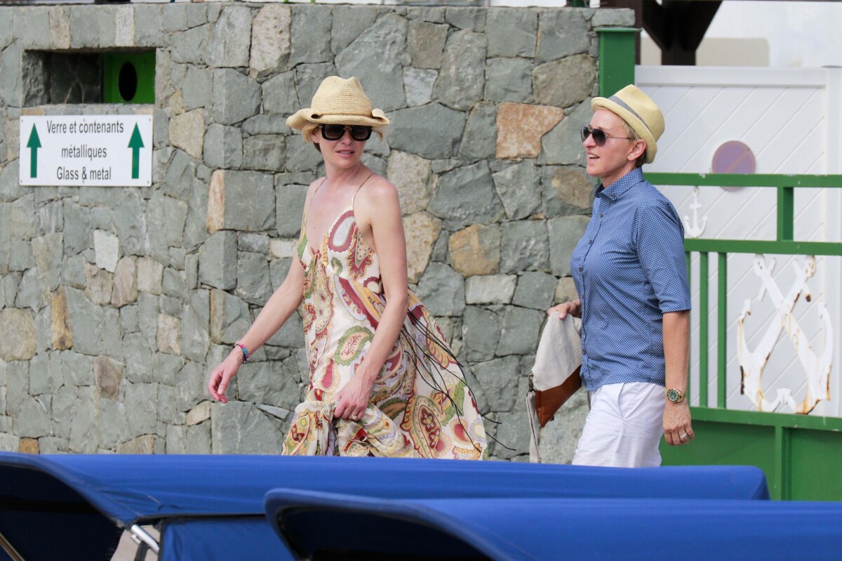 Vidéo Exclusif Ellen Degeneres Et Sa Femme Portia De Rossi Passent Des Vacances Romantiques