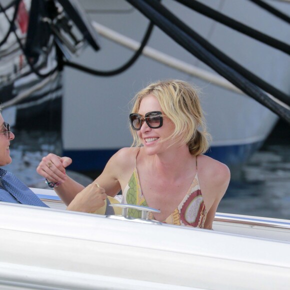 Exclusif - Ellen DeGeneres et sa femme Portia de Rossi passent des vacances romantiques à Saint-Barthélemy, le 25 décembre 2015.