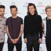 Liam Payne, Louis Tomlinson, Harry Styles et Niall Horan (du groupe One Direction), à Birmingham, le 10 décembre 2015.