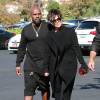 Kris Jenner et son compagnon Corey Gamble, à Thousand Oaks, le 21 octobre 2015.