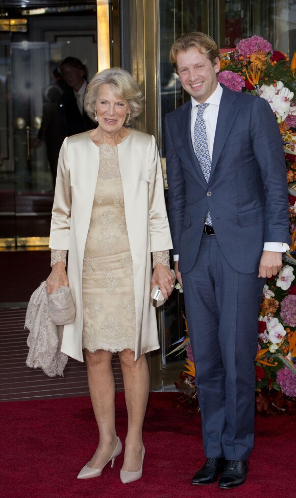 Le princesse Irene et le prince Floris des Pays-Bas au Carré pour célébrer les 200 ans du royaume des Pays-Bas à Amsterdam, le 26 septembre 2015