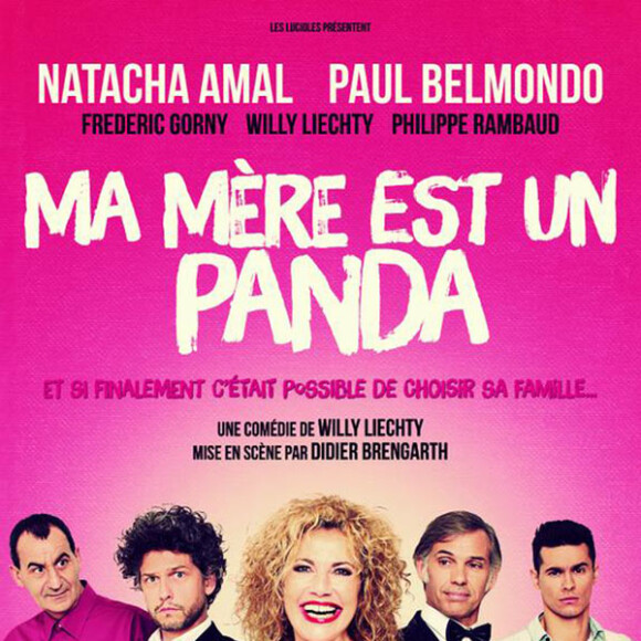 Affiche de la pièce Ma mère est un panda