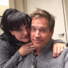 Michael Weatherly quitte NCIS et annonce la nouvelle sur Twitter. ici, une jolie photo avec sa partenaire Pauley Perrette