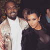 Kim Kardashian, son mari Kanye West et sa grand-mère Marie Jo à la soirée de Noël organisée par Kris Jenner / photo postée sur le compte Instagram de Kim Kardashian, le 28 décembre 2015.
