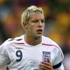 Alan Smith lors de la rencontre Angleterre - Brésil, au stade Wembley de Londres, le 1er juin 2007
