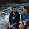 Laury Thilleman dans Camping Paradis. Ici, avec Laurent Ournac