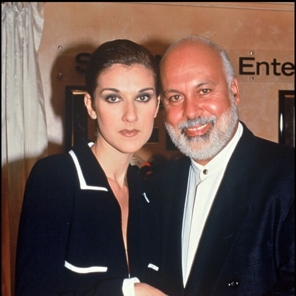 Céline Dion et René, en 1995