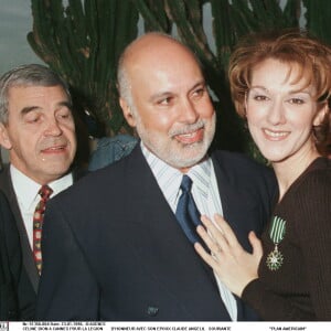 Céline Dion et René à Cannes, le 23 janvier 1996