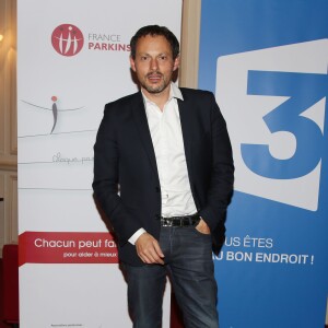 Exclusif - Marc-Olivier Fogiel, au Théâtre de Paris dans le 9e arrondissement à Paris, le 26 octobre 2015.