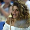 Noura, la chérie de Jo-Wilfried Tsonga, à Melbourne, le 18 janvier 2016.