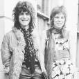 David et son ex-épouse Angie Bowie après leur mariage en 1970.