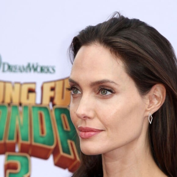 Angelina Jolie lors la première de Kung Fu Panda 3 au théâtre "TCL Chinese" de Hollywood le 16 janvier 2016.