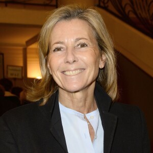 Claire Chazal au concert caritatif Hommage à Solenn au bénéfice de la Maison de Solenn sous l'égide de la Fondation Hôpitaux de Paris - Hôpitaux de France au théâtre des Champs-Elysées à Paris, le 9 décembre 2015. © Guirec Coadic/Bestimage