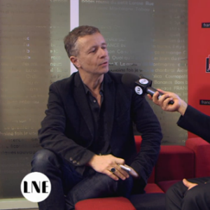 Laurent Goumarre réagit à son éviction d'"Entrée libre" sur France 5. "La nouvelle édition" sur Canal+. Le 21 janvier 2016.