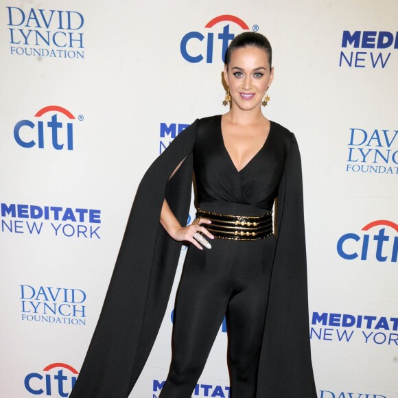 Katy Perry lors de la soirée "The Change Begins Within Benefit" à New York, le 4 novembre 2015.